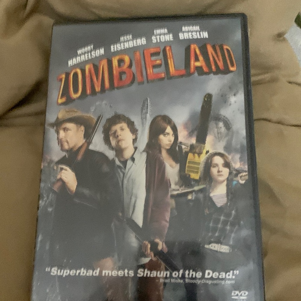 New DVD ZOMBIELAND Rated R & Special Features